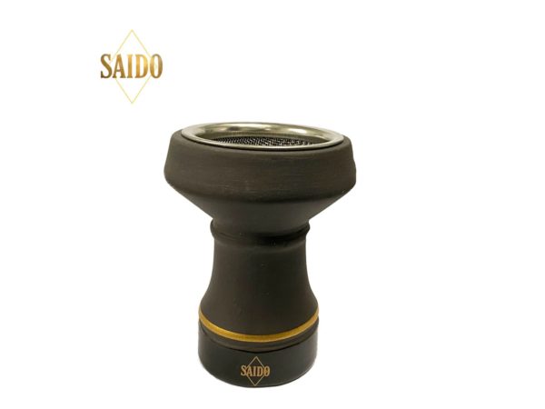 SAIDO – Steinkopf mit Tabaksieb und Kaminaufsatz – Bild 2