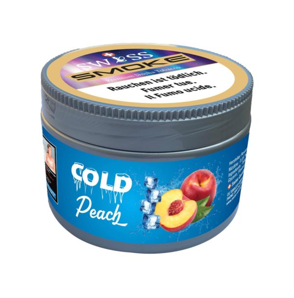 Swiss Smoke Shisha Tabak – Cold Peach (200g)