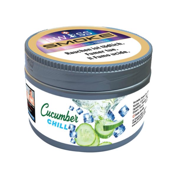Swiss Smoke Shisha Tabak – Cucumber Chill (200g)