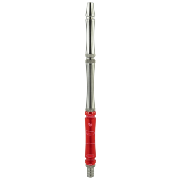 Moze Stainless Steel Mouthpiece - Wavy Red