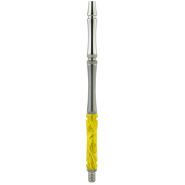 Moze Stainless Steel Mouthpiece - Wavy Yellow