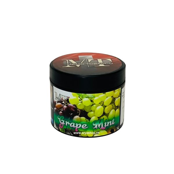 Memo Shisha Tabak – Grape Mint 200g