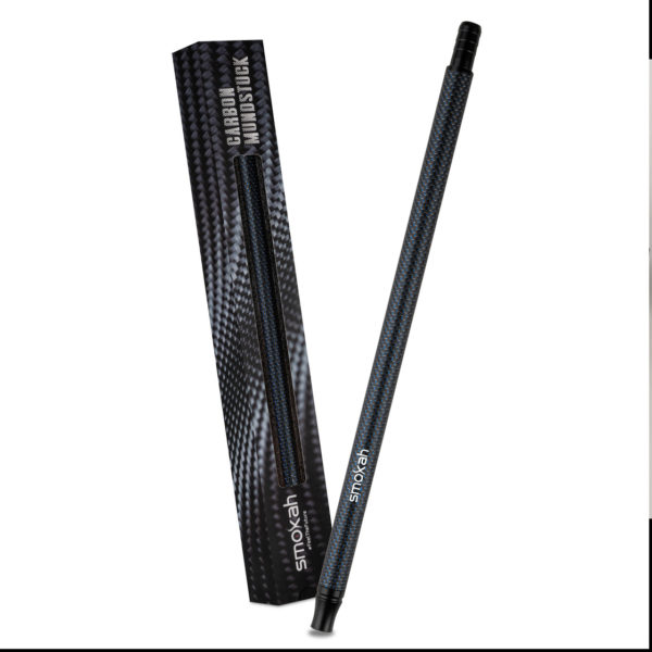 (SM-21012) Smokah Carbon Mundstück Mat Blau Line